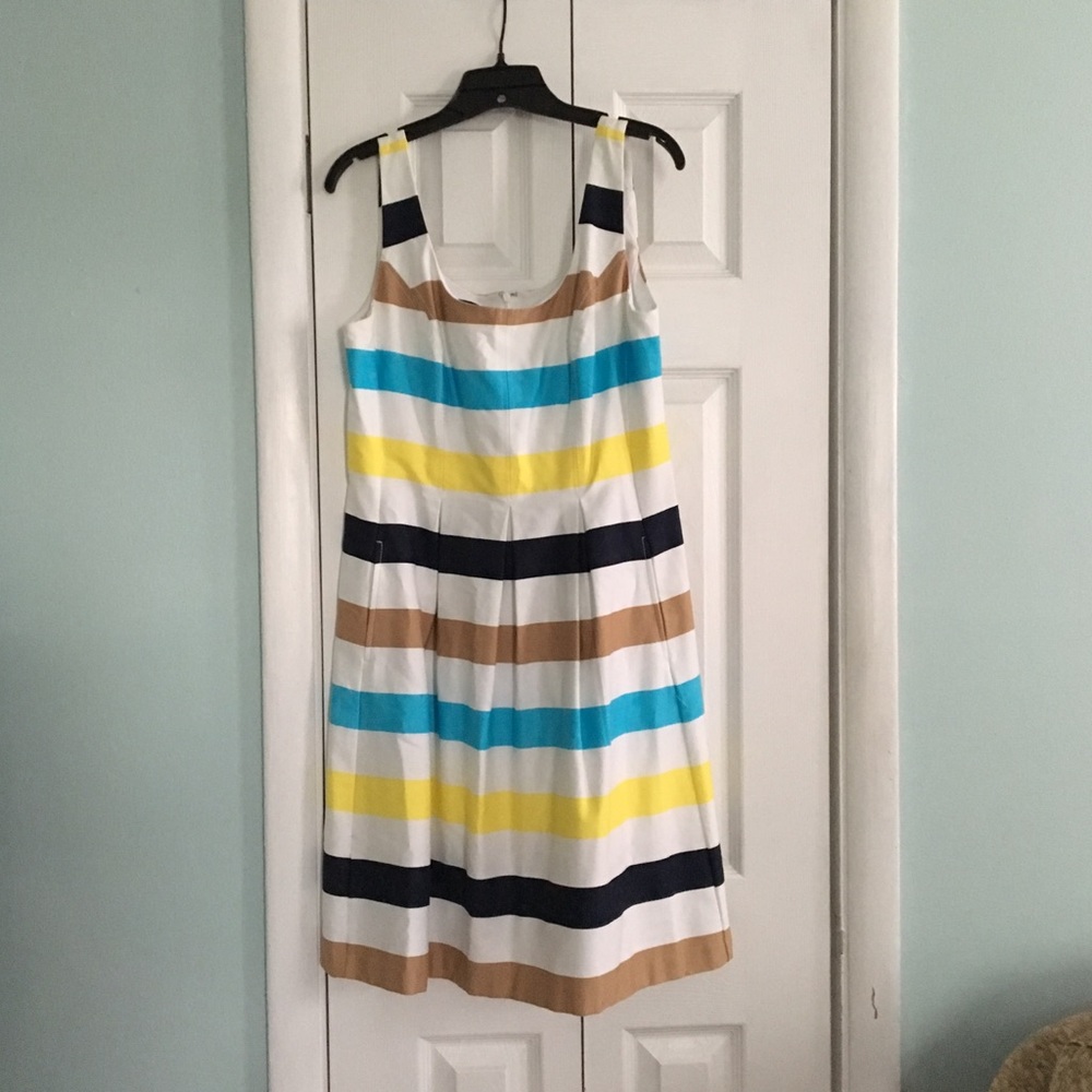 Striped Sundress Nine West with Pockets!!